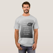 Vrijheid van goedkeuring t-shirt (Voorkant volledig)