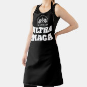 Vrijheid van land van de zwarte god ULTRA MAGA Schort (Insitu)