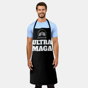 Vrijheid van land van de zwarte god ULTRA MAGA Schort