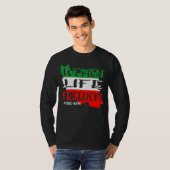 Vrijheid van leven in Iran T-shirt (Voorkant volledig)