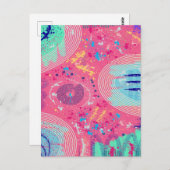 Vrijheid van meningsuiting briefkaart (Voorkant / Achterkant)