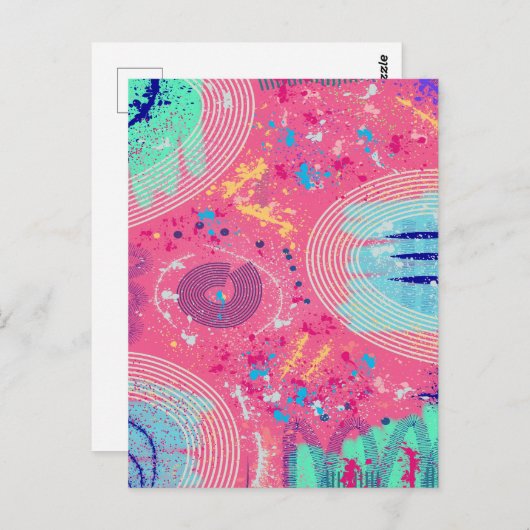 Vrijheid van meningsuiting briefkaart (Voorkant / Achterkant)