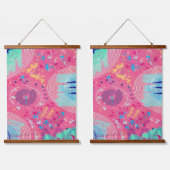 Vrijheid van meningsuiting hangend wandkleed (Dubbel)