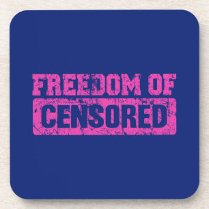 Vrijheid van meningsuiting is misschien niet zo drankjes onderzetter