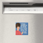 Vrijheid van meningsuiting is mooi.....maar.... magneet (Insitu (Vaatwasser))