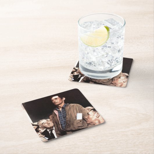 vrijheid van meningsuiting kartonnen onderzetters (Insitu)