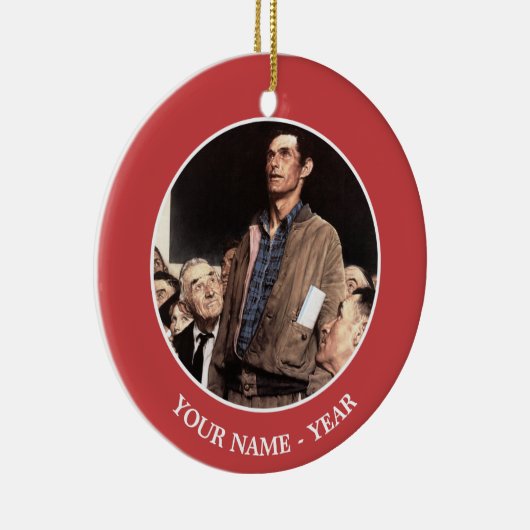 vrijheid van meningsuiting keramisch ornament (Rechts)