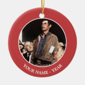 vrijheid van meningsuiting keramisch ornament (Voorkant)