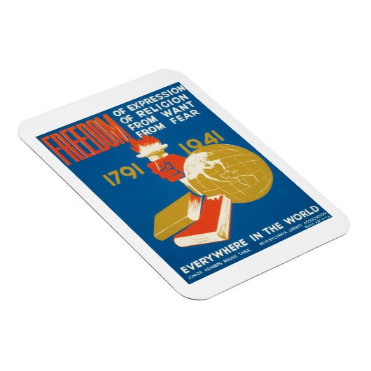 Vrijheid van meningsuiting magneet (Rechterzijde)