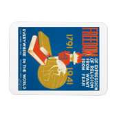 Vrijheid van meningsuiting magneet (Horizontaal)