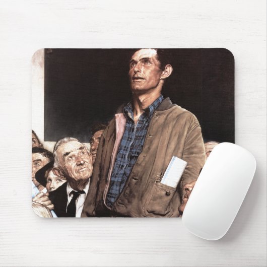 vrijheid van meningsuiting muismat (Met muis)