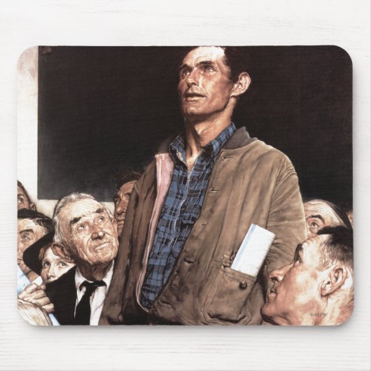 vrijheid van meningsuiting muismat (Voorkant)