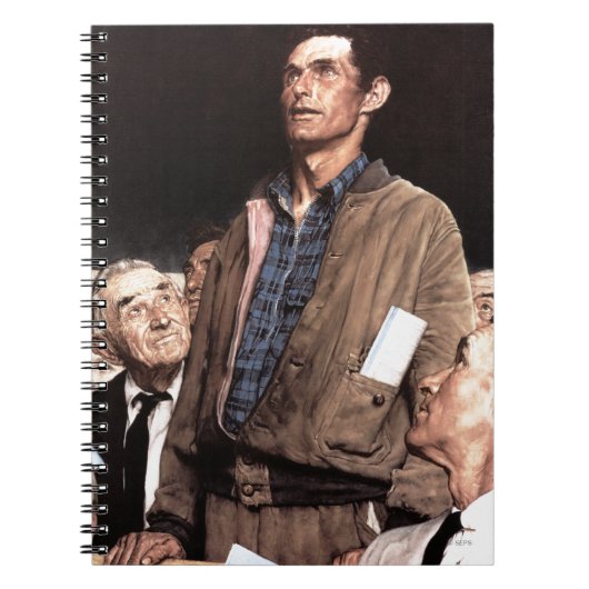 vrijheid van meningsuiting notitieboek (Voorkant)