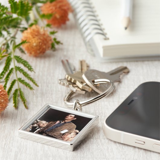 vrijheid van meningsuiting sleutelhanger (Zijkant)