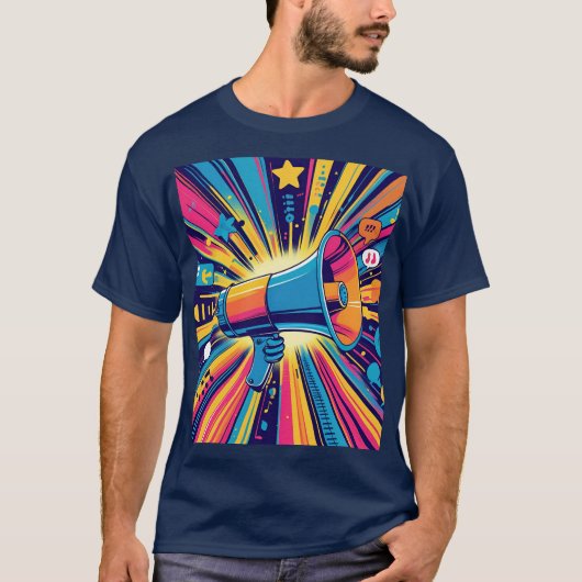 Vrijheid van meningsuiting t-shirt (Voorkant)