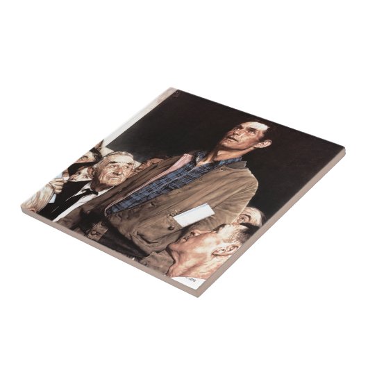 vrijheid van meningsuiting tegeltje (Zijkant)