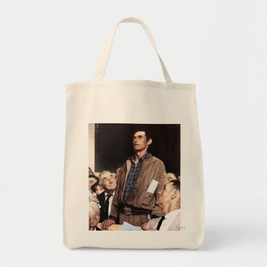 vrijheid van meningsuiting tote bag (Voorkant)