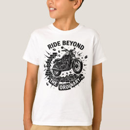 Vrijheid van motorrijders doorbreekt grenzen t-shirt