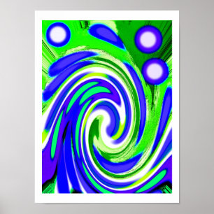 Vrijheid van natuur poster