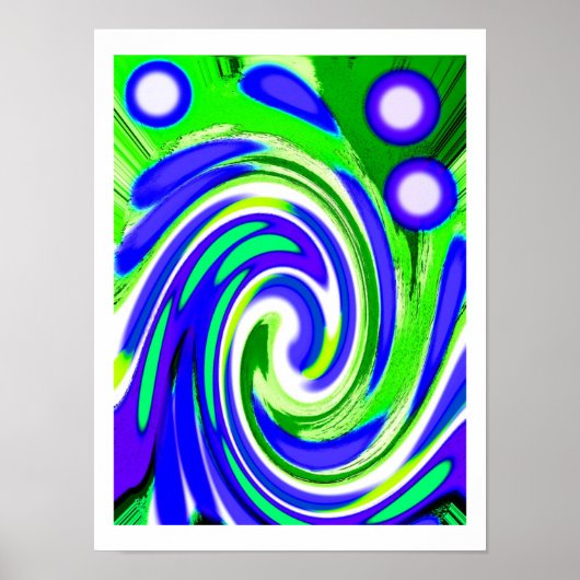 Vrijheid van natuur poster (Voorkant)