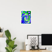 Vrijheid van natuur poster (Thuiskantoor)