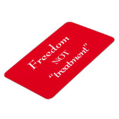 Vrijheid van opsluiting Crimson Magnet Magneet (Linkerzijde)