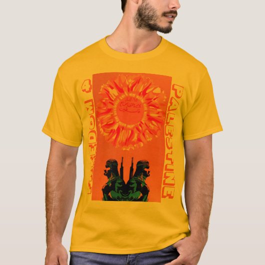 VRIJHEID VAN PALESTINE T-SHIRT (Voorkant)