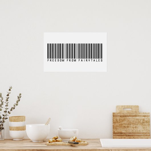 VRIJHEID VAN POSTER VAN FAIRYTALEN (Keuken)