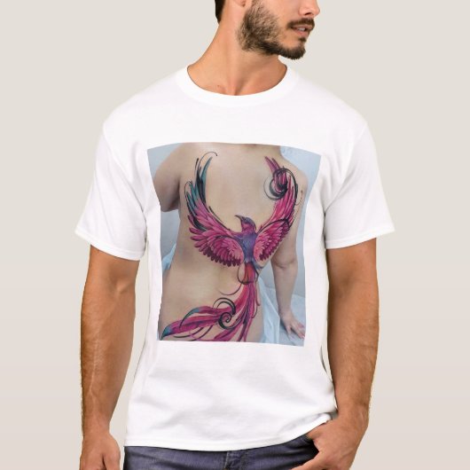"Vrijheid van veren" T-shirt (Voorkant)