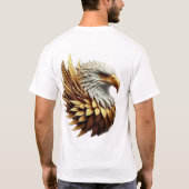 "Vrijheid van veren" T-shirt (Achterkant)