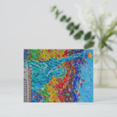 Vrijheid van vrijheid briefkaart (Staand voorkant)