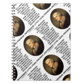 Vrijheid van vrijheid van godsdienst Jefferson Notitieboek (Voorkant)