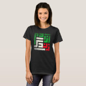  vrijheid van vrouw Iran Zan Zendegi Azadi T-shirt (Voorkant volledig)