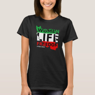 Vrijheid van vrouwen in Iran Vrijheid van leven in T-shirt