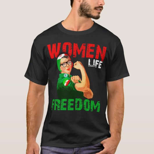 Vrijheid van vrouwen t-shirt (Voorkant)