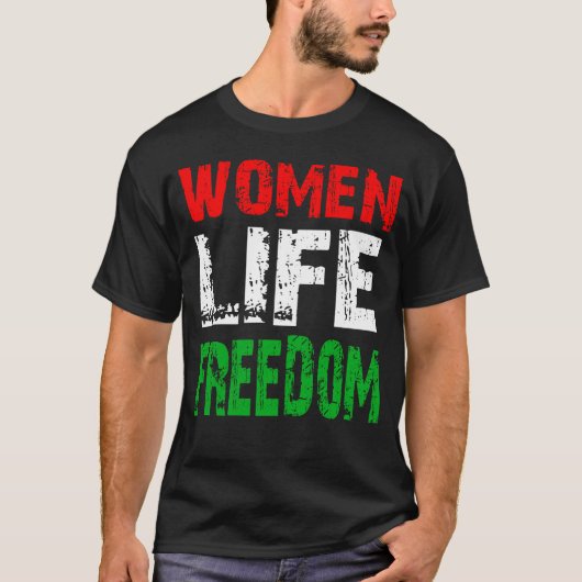 Vrijheid van vrouwen t-shirt (Voorkant)