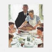 Vrijheid van wil fleece deken (Voorkant)