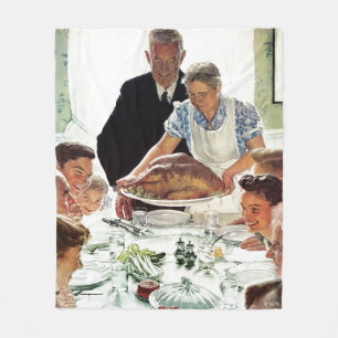 Vrijheid van wil fleece deken