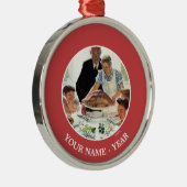 Vrijheid van wil metalen ornament (Rechts)