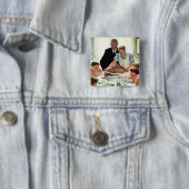 Vrijheid van wil vierkante button 5,1 cm (In situ)