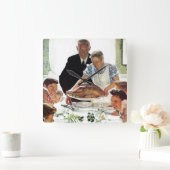 Vrijheid van wil vierkante klok (Huis)