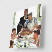 Vrijheid van wil vierkante klok (Hoek)