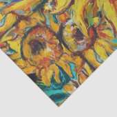 VRIJHEID VAN ZONLOWERS DIE LYRA Fantasy Floral SPE Tissuepapier (Detail)