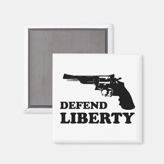 Vrijheid verdedigen magneet (Voorkant / Achterkant)