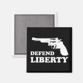 Vrijheid verdedigen magneet (Voorkant / Achterkant)