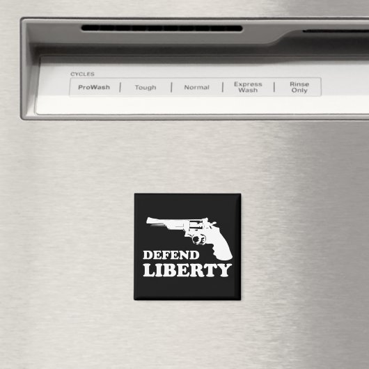 Vrijheid verdedigen magneet (Insitu (Vaatwasser))