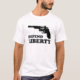 Vrijheid verdedigen t-shirt