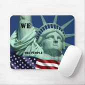 Vrijheid Verenigde Staten Vrijheidsbeeld Muismat (Met muis)