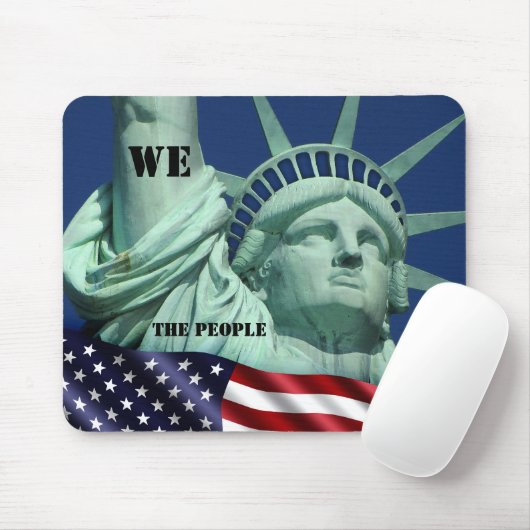 Vrijheid Verenigde Staten Vrijheidsbeeld Muismat (Met muis)