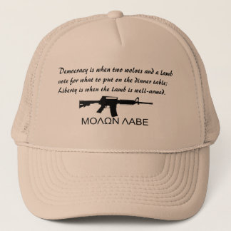 Vrijheid verklaard trucker pet